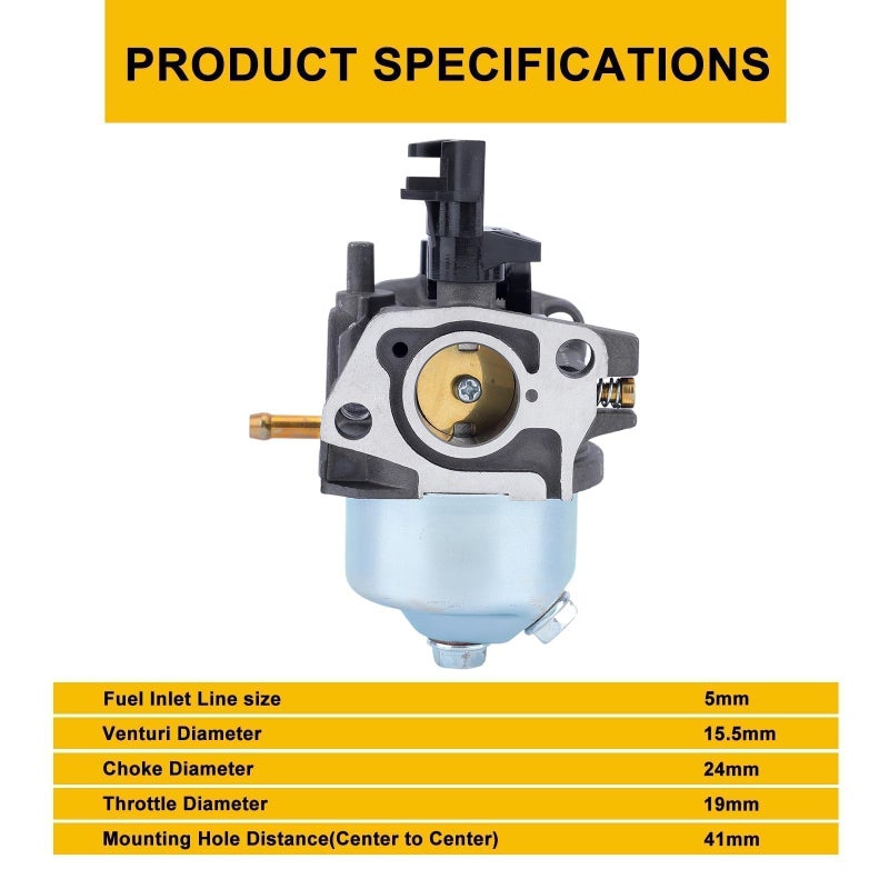 Panari Carburetor for Harbor Freight Chicago Predator 3200 4000 4375 212CC Generator Parts 69729 67560 69675 69676 68527 69728 68528 67561 Ch-ampion 3500 196CC Carb - Image 4